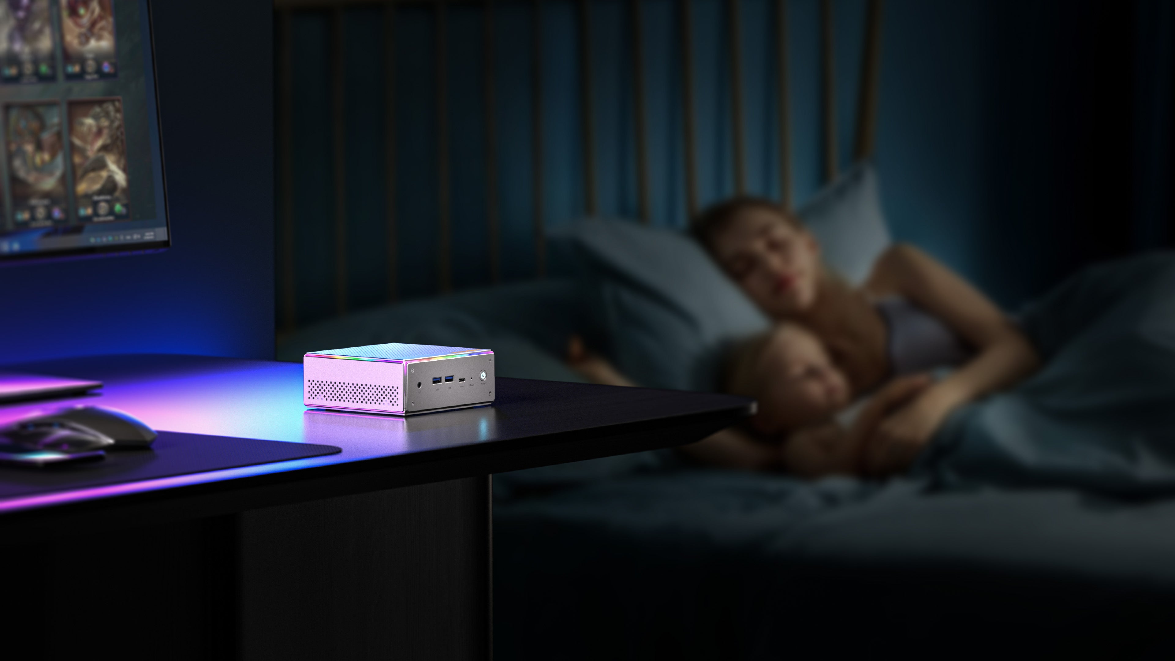 PELADN MINI PC AMD RYZEN 7 7840HS