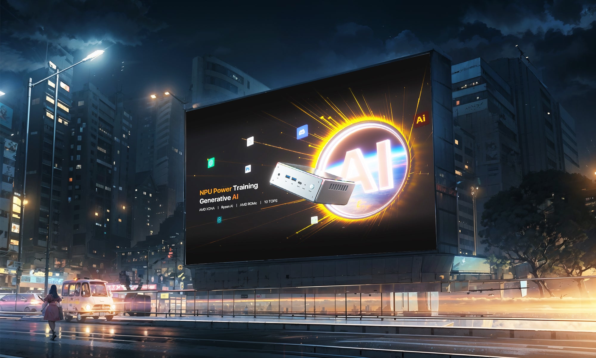 PELADN MINI PC AMD RYZEN 7 7840HS
