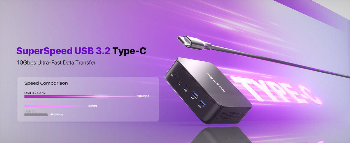 PELADN WO7 USB3.2 TYPE-C PORT