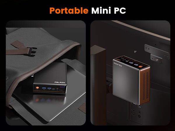 PELADN WO4 AMD Ryzen 5 5600H Mini PC