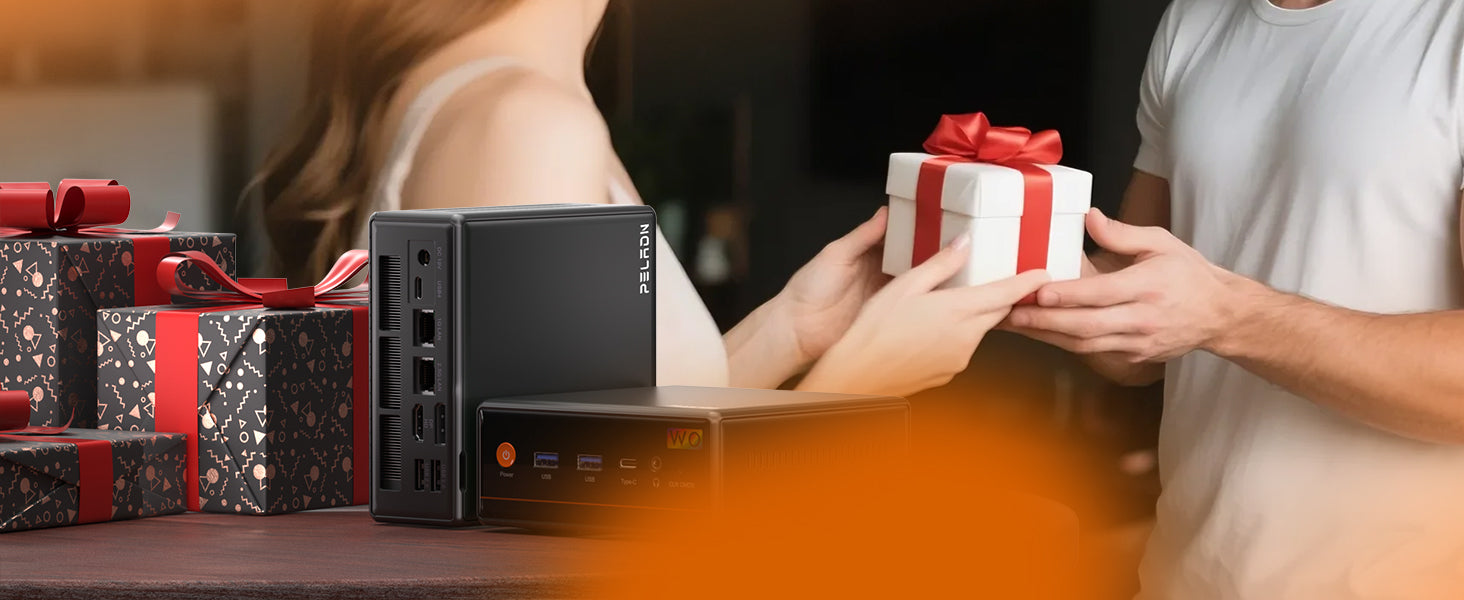 Peladn WO4 AMD Ryzen 5 7640HS Mini PC 