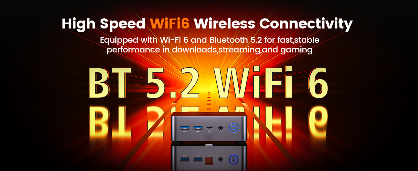 WI-FI 6，Bluetooth 5.2