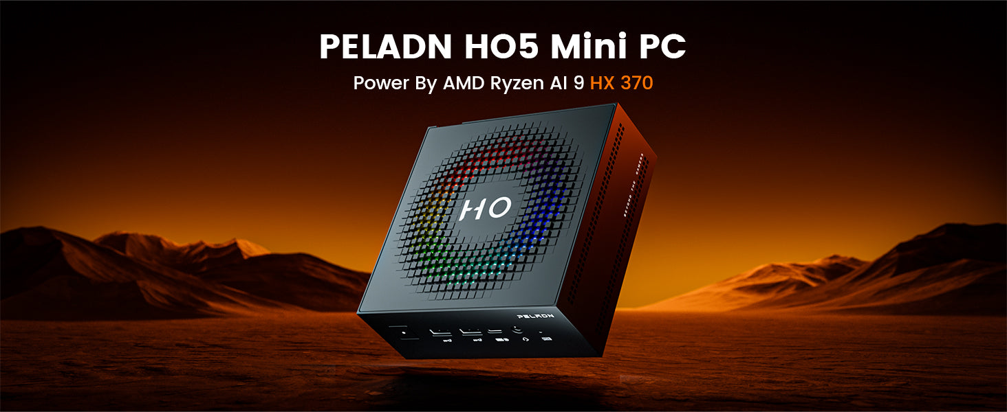 Peladn HO5 AMD Ryzen™ AI 9 HX 370 Mini PC