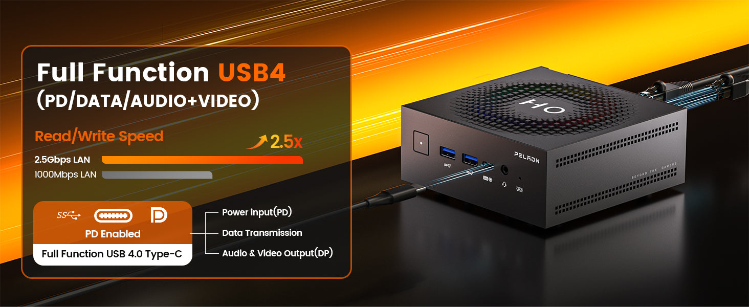 Peladn HO5 AMD Ryzen™ AI 9 HX 370 Mini PC