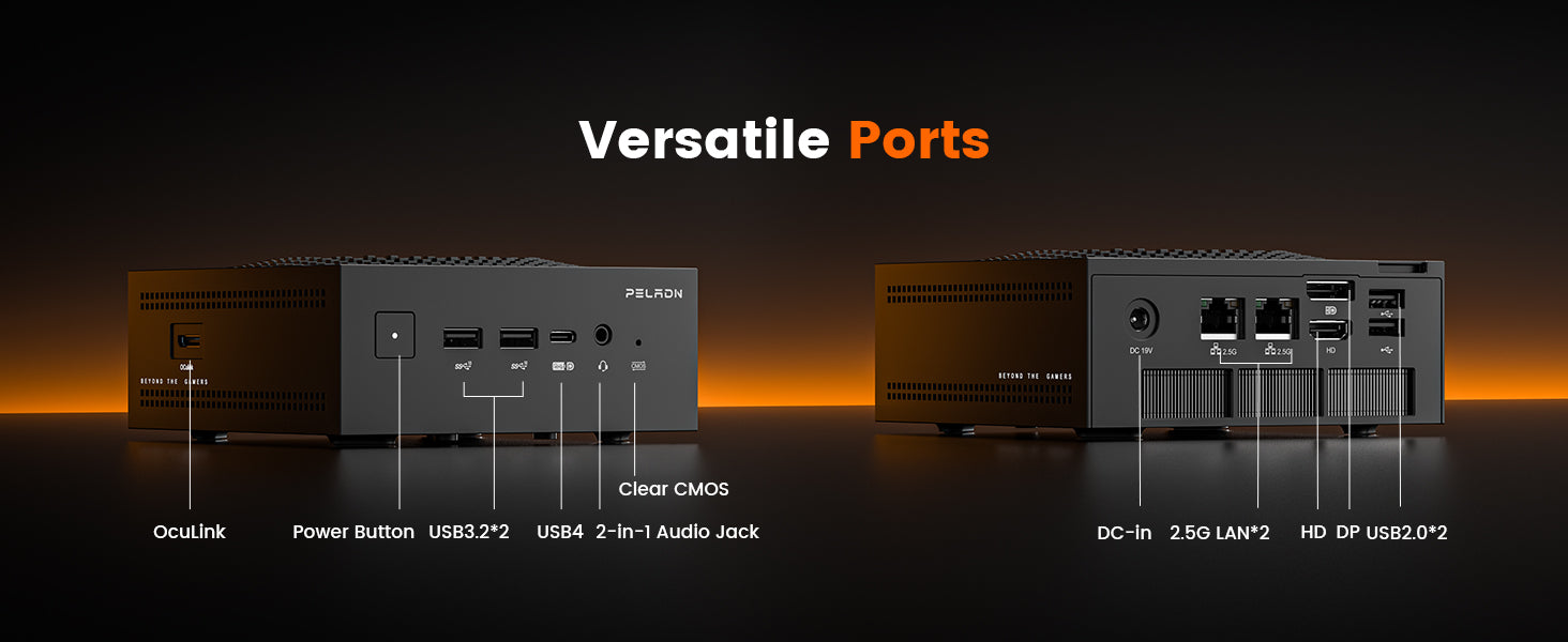 Peladn HO5 AMD Ryzen™ AI 9 HX 370 Mini PC