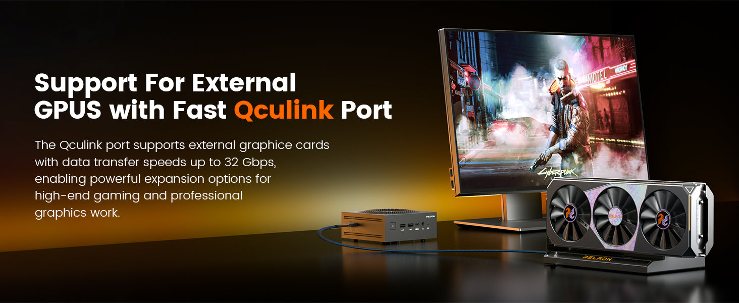 Peladn HO5 AMD Ryzen™ AI 9 HX 370 Mini PC